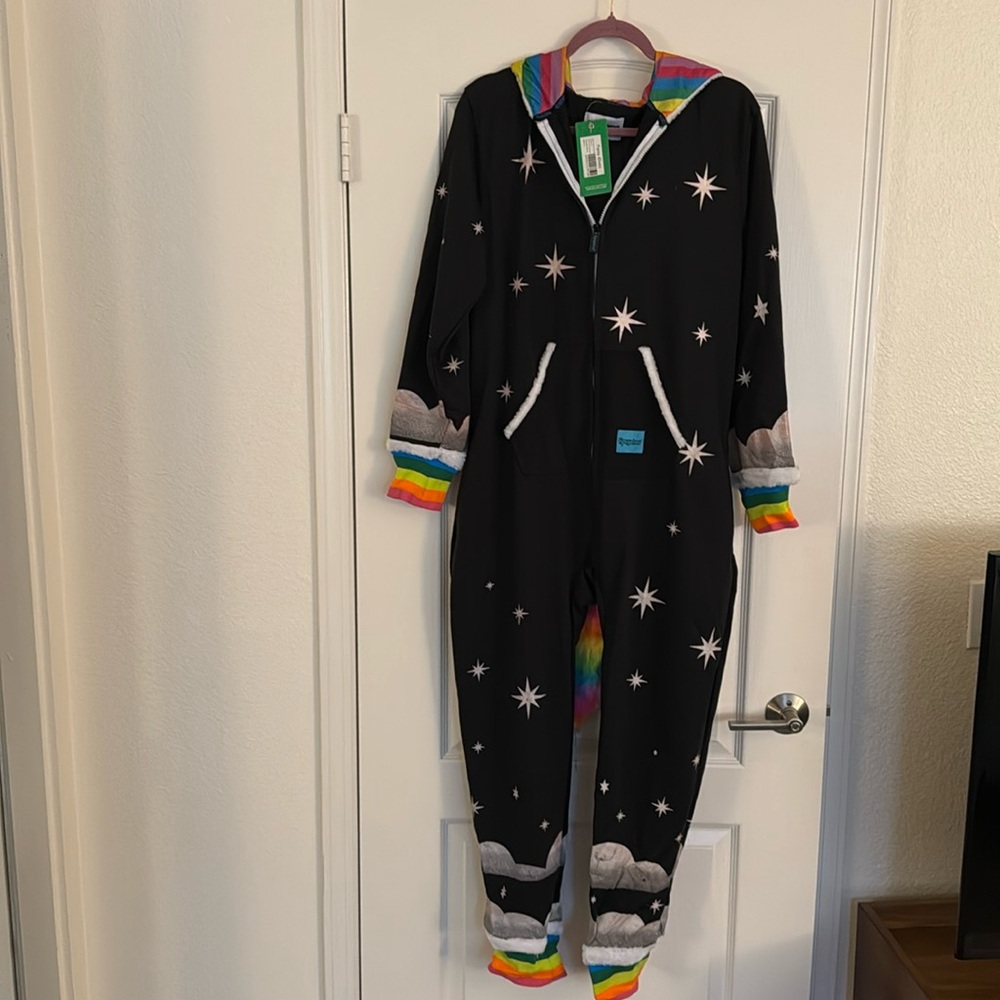 Tipsy Elves Women’s Unicorn Onesie (NWT)